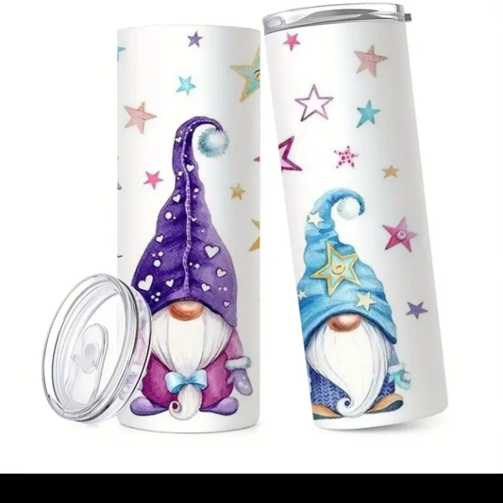 Gnome Tumbler 20 Oz (Get 1 Tumbler) Nwot - Picture 2 of 4